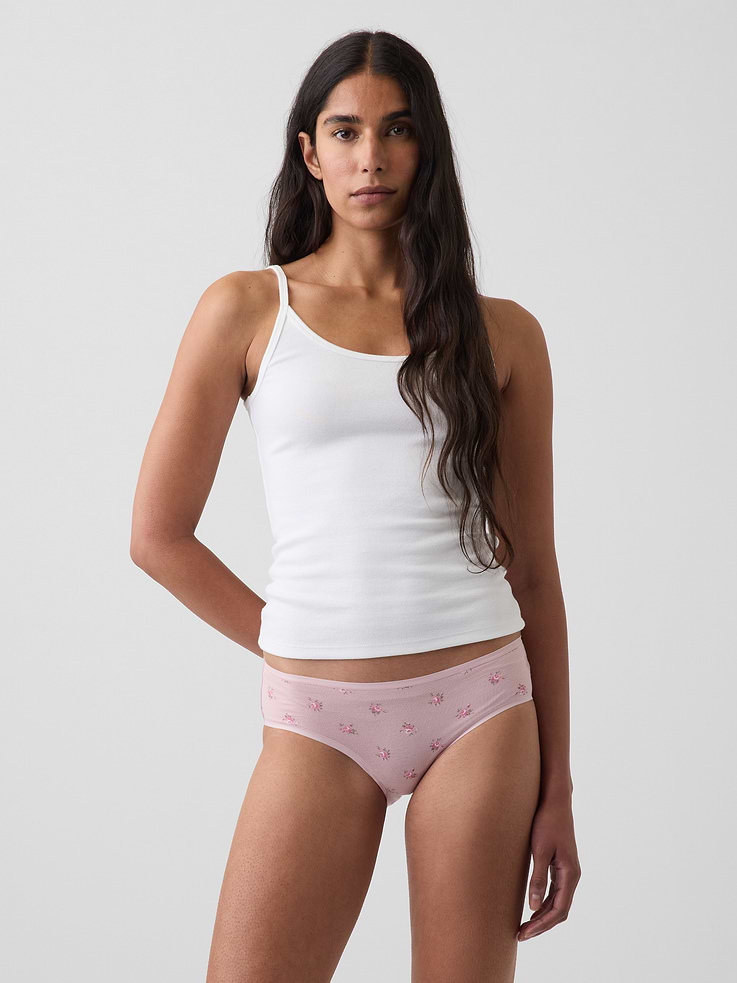 Image number 1 showing, SoftMade Organic Stretch Cotton Hipster