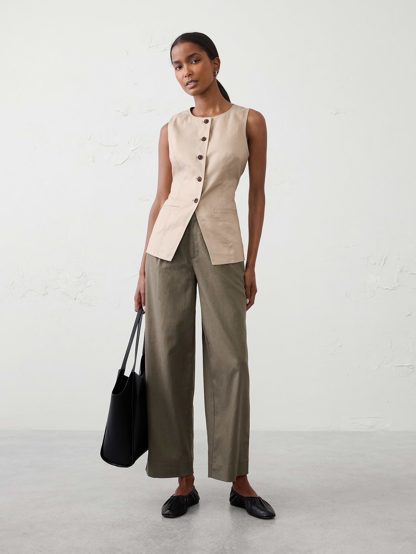 Image number 1 showing, Long Vest