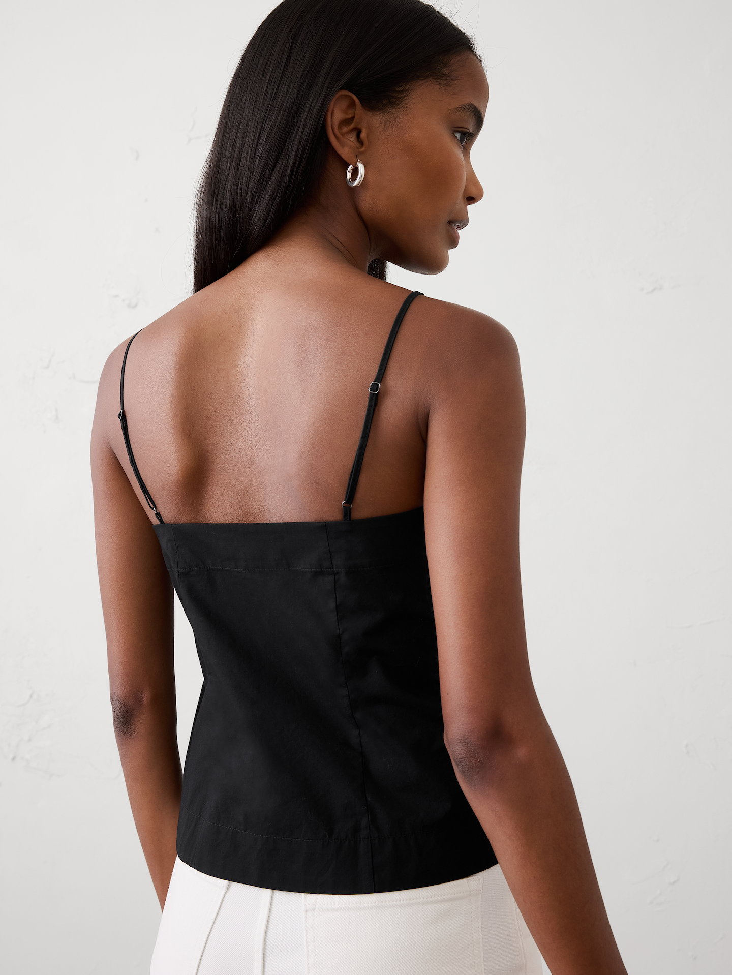 Image number 2 showing, Pleated Swing Cropped Top