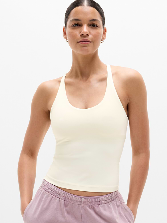 Transcend Crossback Built-In Bra Tank