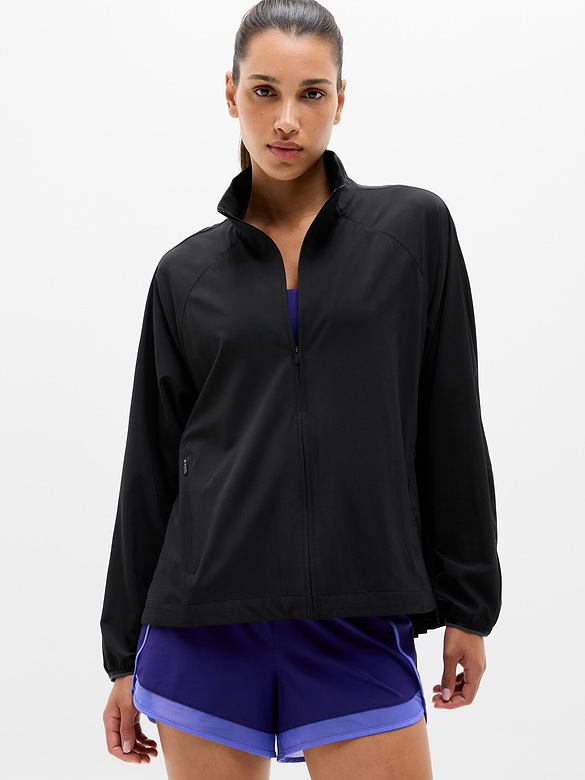 Featherweight Plissé Jacket