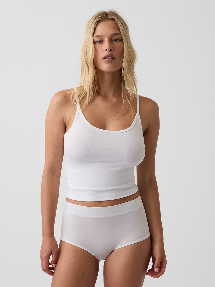 L'image numéro 1 présente Culotte taille haute en modal PureDouceur