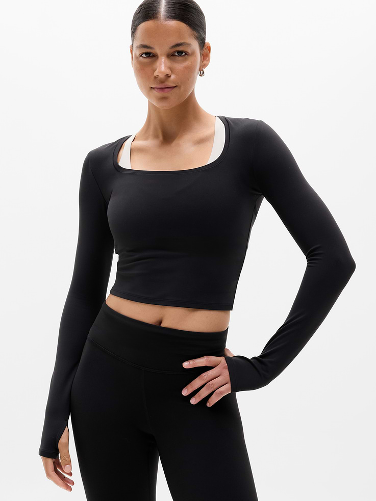 Image number 1 showing, Transcend Open Back Top