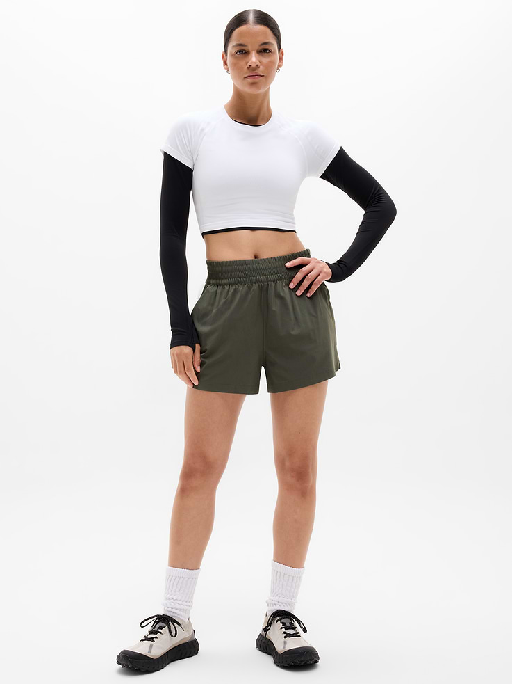 Image number 5 showing, Weekender High Rise 3" Run Short
