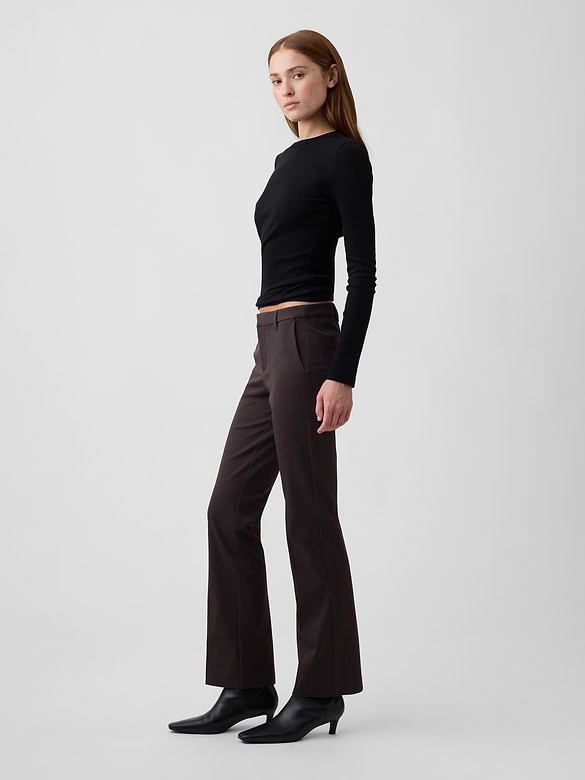 Baby Boot Pants in Bi-Stretch