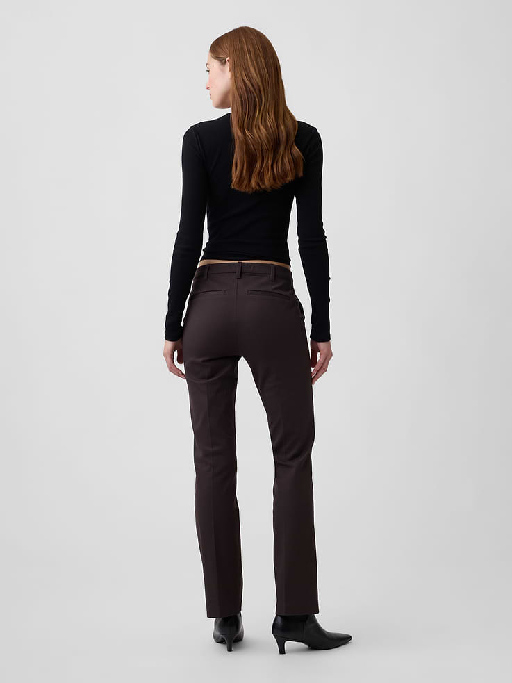 Image number 4 showing, Baby Boot Pants in Bi-Stretch
