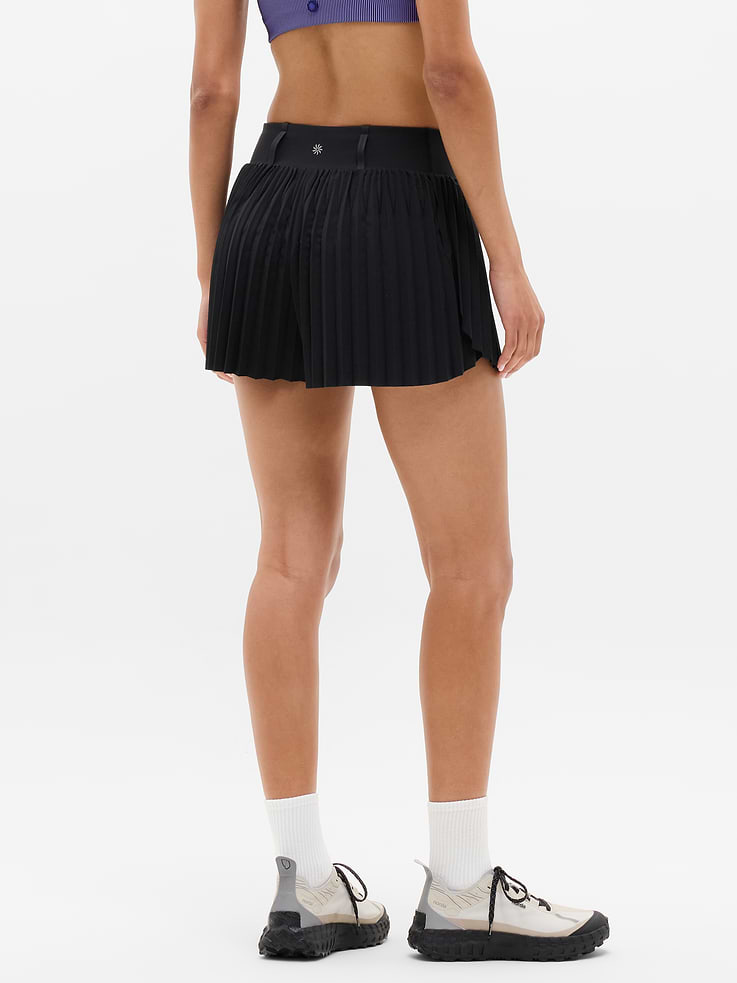 Image number 3 showing, Featherweight Plissé Run Short