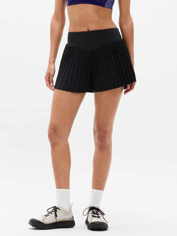 Image number 2 showing, Featherweight Plissé Run Short