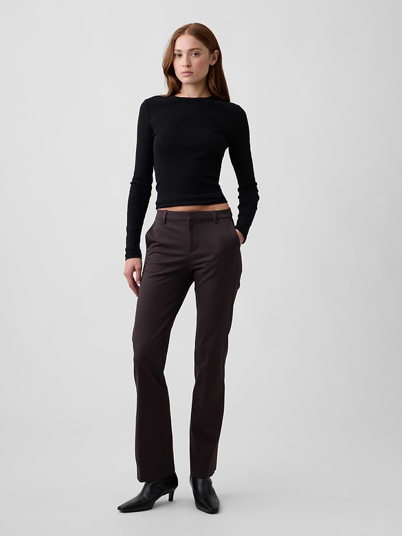Baby Boot Pants in Bi-Stretch