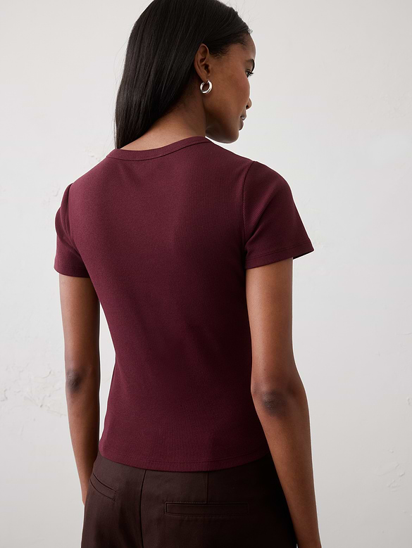 Ribbed T-Shirt