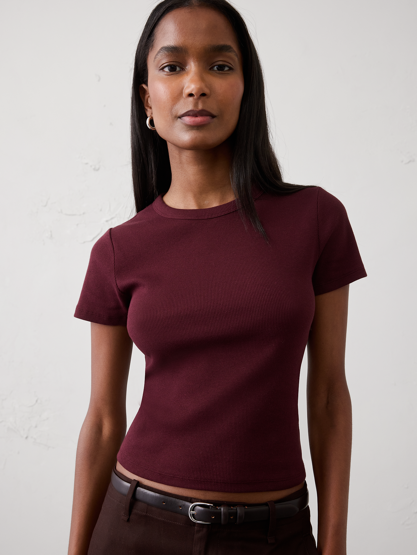 Image number 6 showing, Ribbed T-Shirt