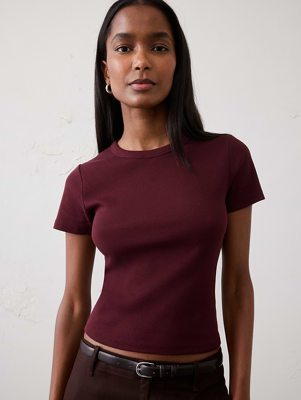 Ribbed T-Shirt