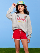 Image number 1 showing, FIFA World Cup 26™ Mexico Oversized Tunic Sweatshirt for Girls