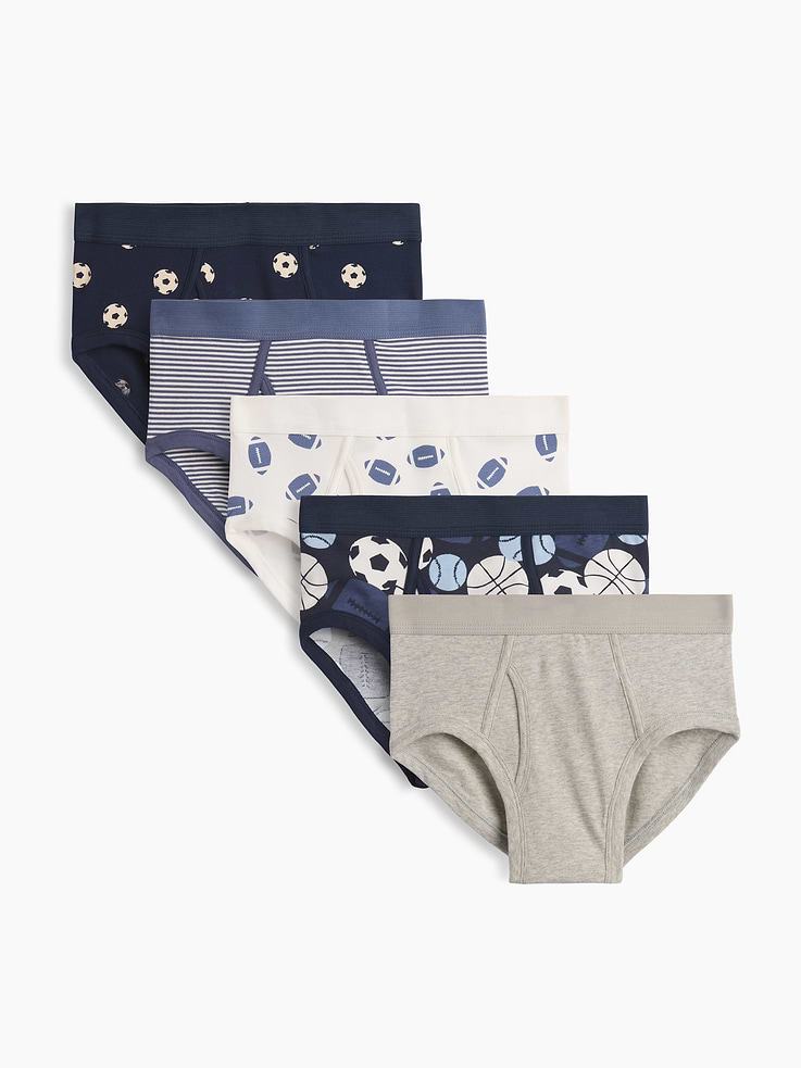 Image number 1 showing, Kids Briefs (5-Pack)