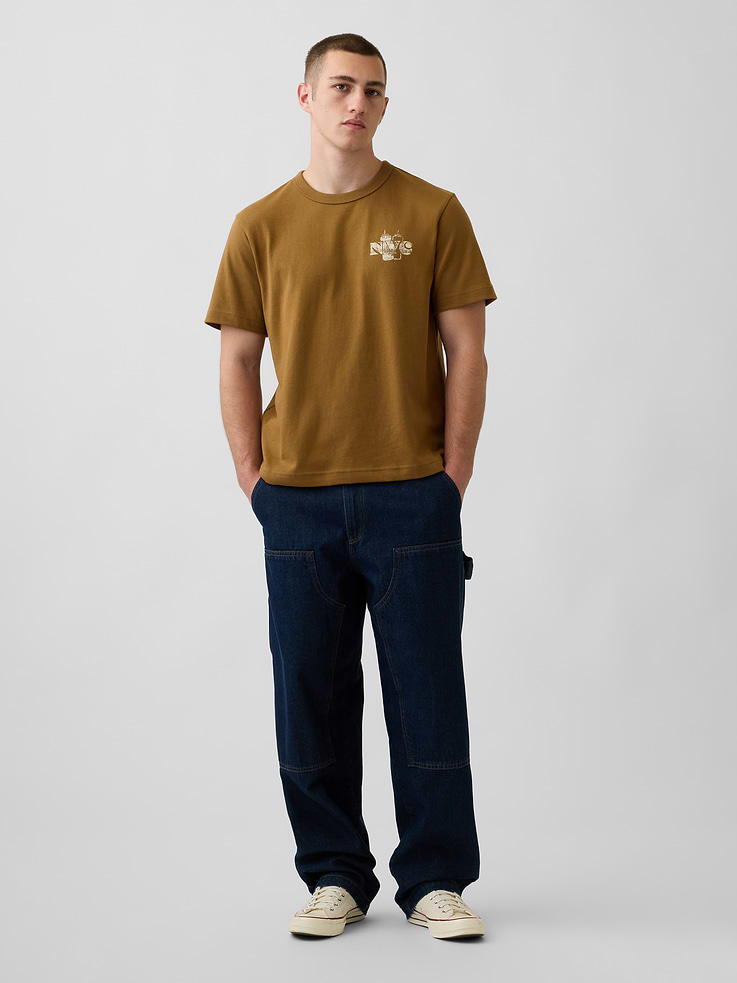 Image number 2 showing, Heavyweight Relaxed Graphic T-Shirt