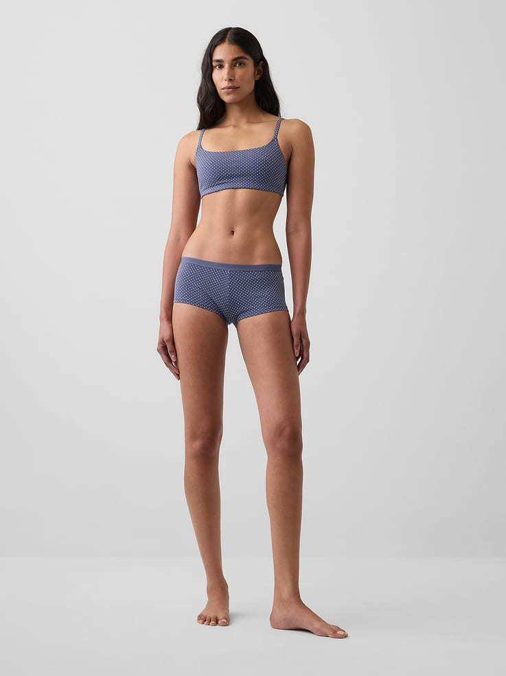 Image number 4 showing, SoftMade Organic Stretch Cotton Shorty