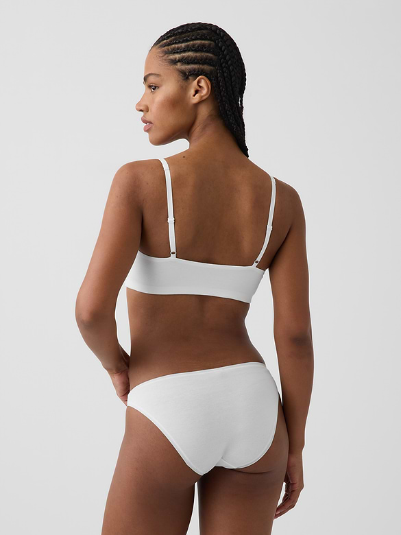 SoftMade Organic Stretch Cotton Scoop Bralette