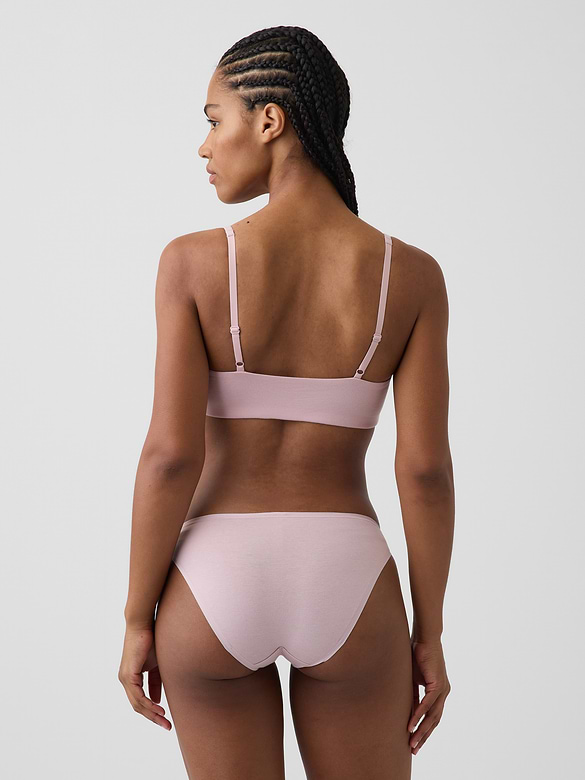 SoftMade Organic Stretch Cotton Scoop Bralette
