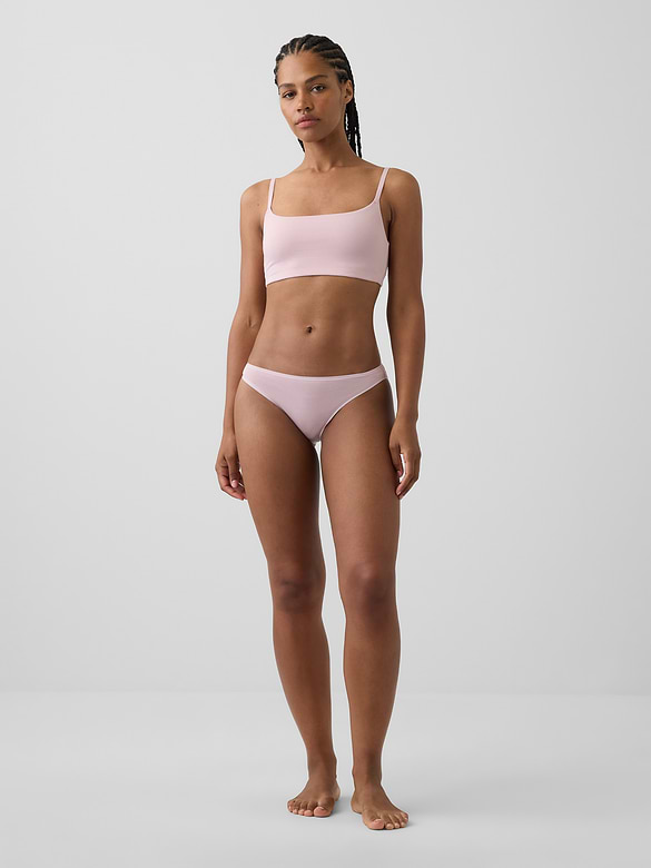 SoftMade Organic Stretch Cotton Scoop Bralette
