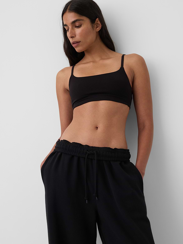 SoftMade Organic Stretch Cotton Scoop Bralette