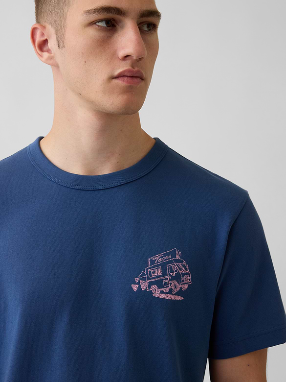 California Taco Truck Heavyweight Graphic T-Shirt