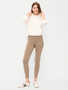 Image number 1 showing, High-Waisted Jersey Fashion Layering Leggings