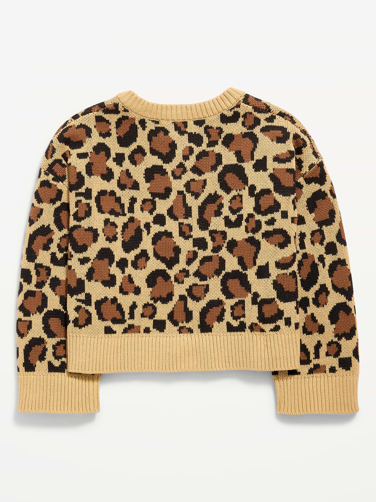 Image number 3 showing, Cozy Button-Front Cardigan Sweater for Girls
