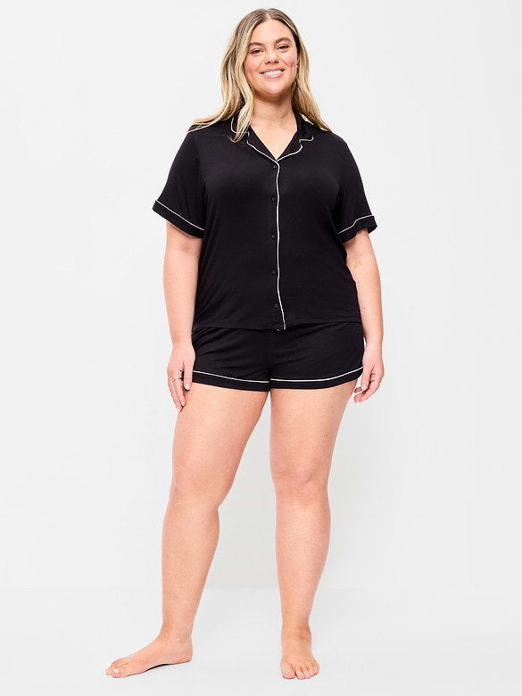 Sunday Sleep Knit Jersey Short Set
