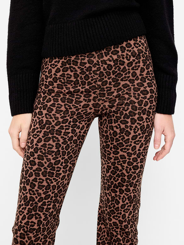 Legging évasé tendance à taille haute