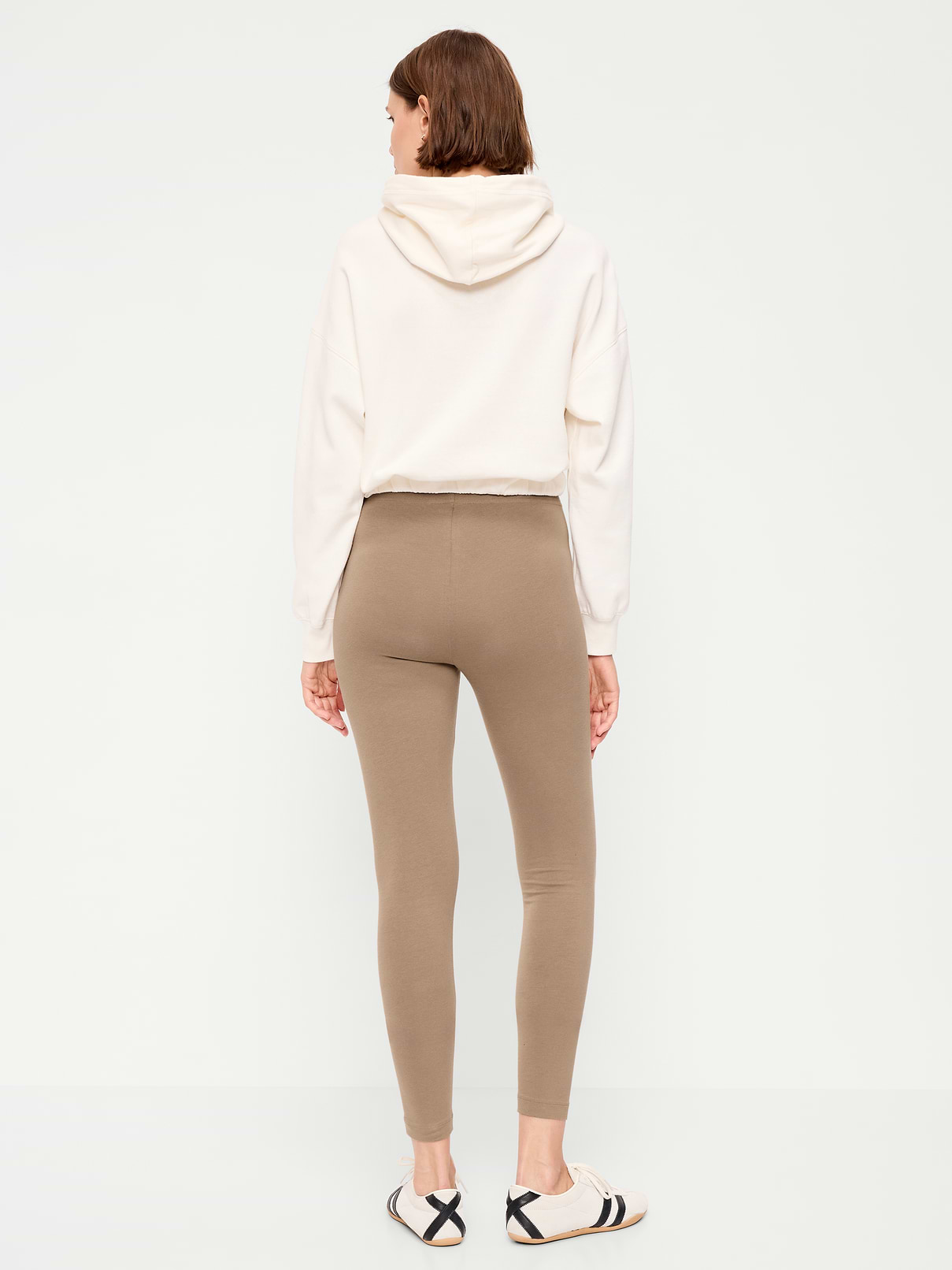 Image number 3 showing, High-Waisted Jersey Fashion Layering Leggings