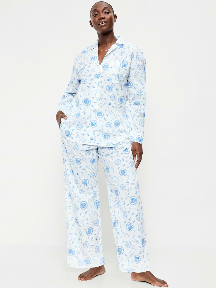 L'image numéro 4 présente Pyjama en popeline