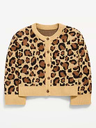 Image number 2 showing, Cozy Button-Front Cardigan Sweater for Girls
