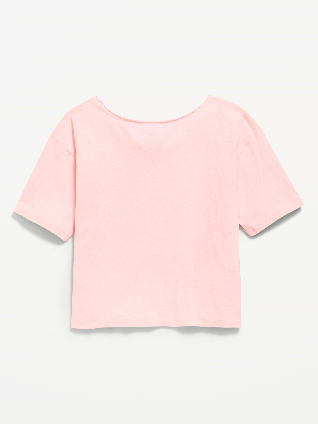 Image 2 of 2, College Off-Shoulder Graphic T-Shirt for Girls