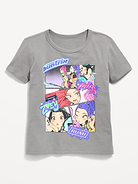 Image 1 of 1, crew neck, short sleeves, licensed graphic, © Netflix. Used with permission., Product #894008