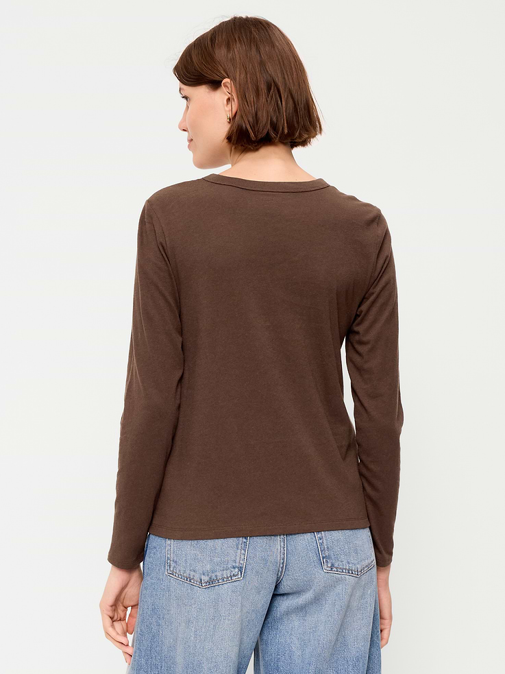 Image number 2 showing, EveryWear Long-Sleeve T-Shirt