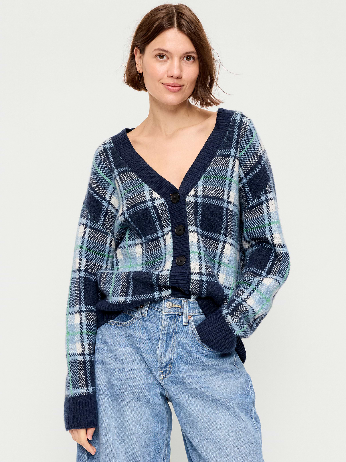 SoSoft V-Neck Cardigan Sweater