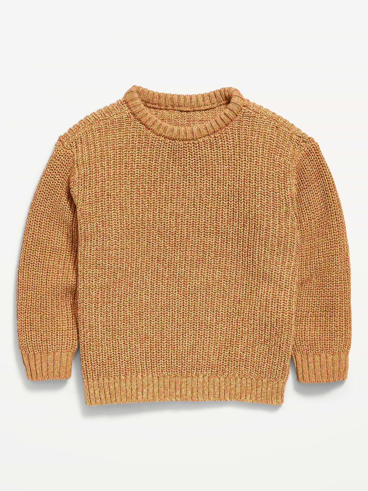 Image number 1 showing, Oversized Long-Sleeve Sweater for Toddler Boys