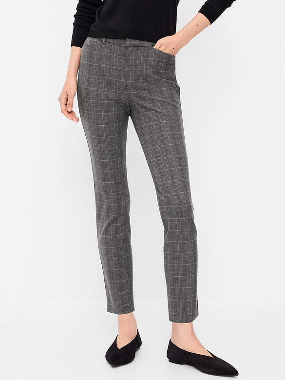 High-Waisted Pixie Skinny Ankle Pants