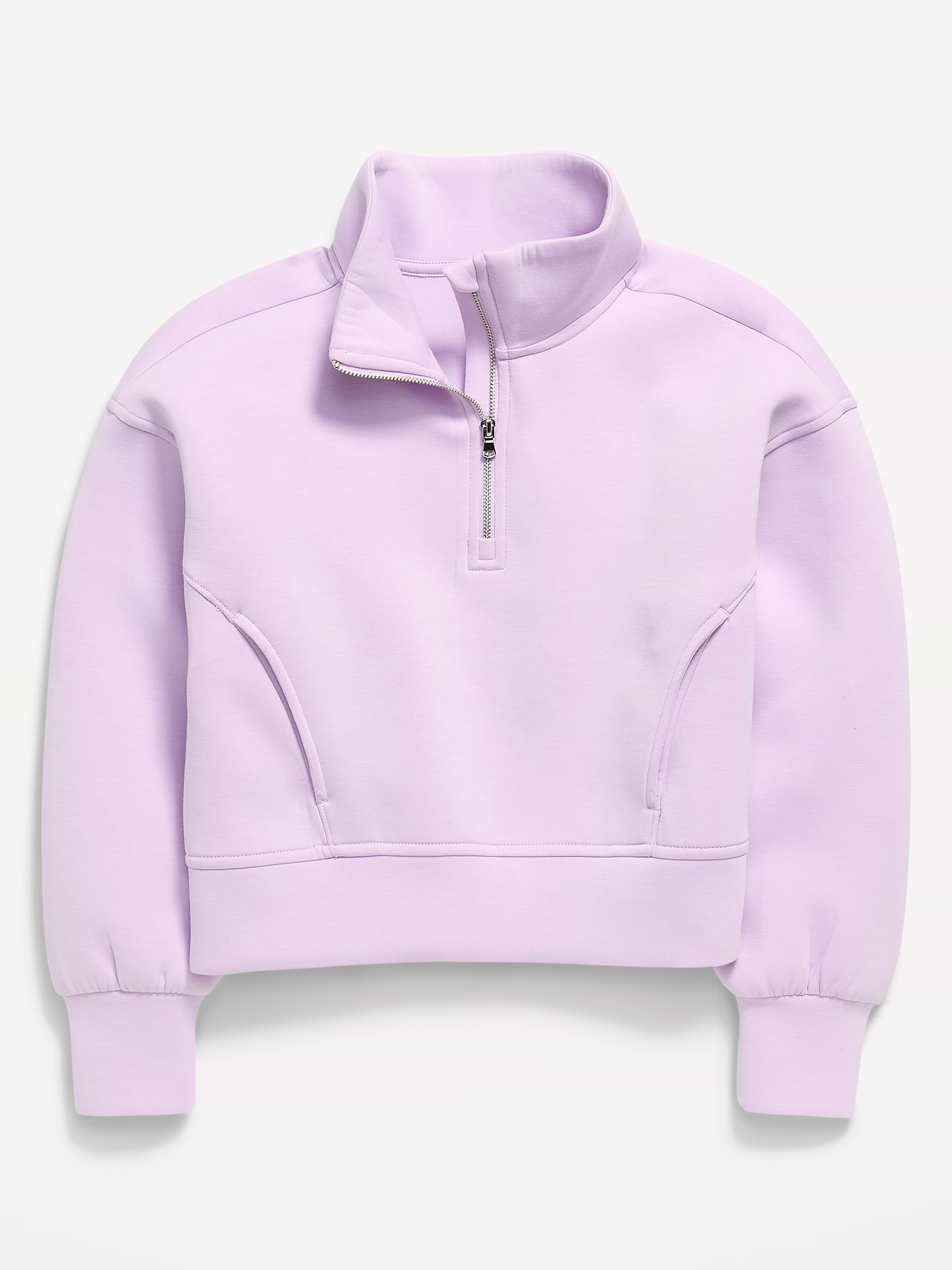 Image number 3 showing, Bounce Fleece Half-Zip Pullover Sweatshirt for Girls