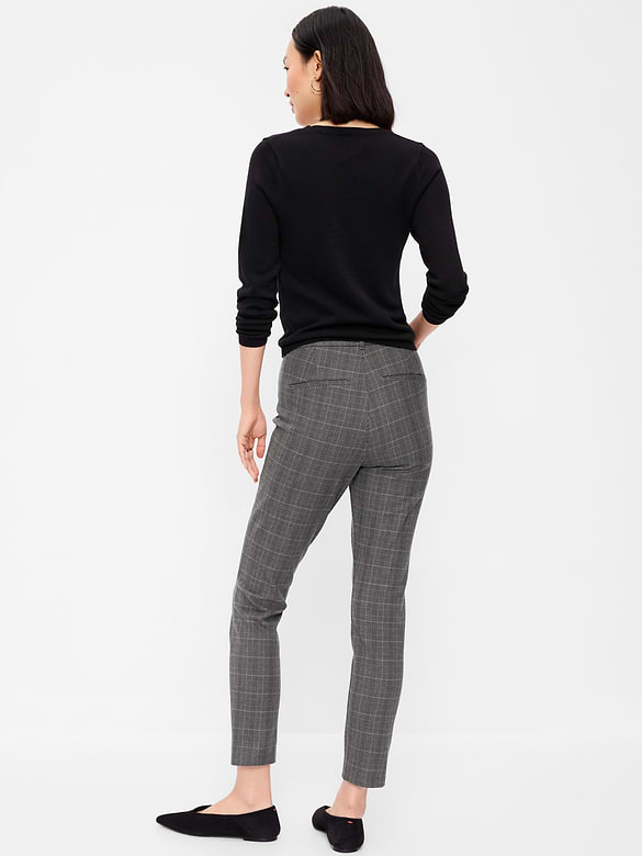 High-Waisted Pixie Skinny Ankle Pants