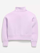 Image number 4 showing, Bounce Fleece Half-Zip Pullover Sweatshirt for Girls