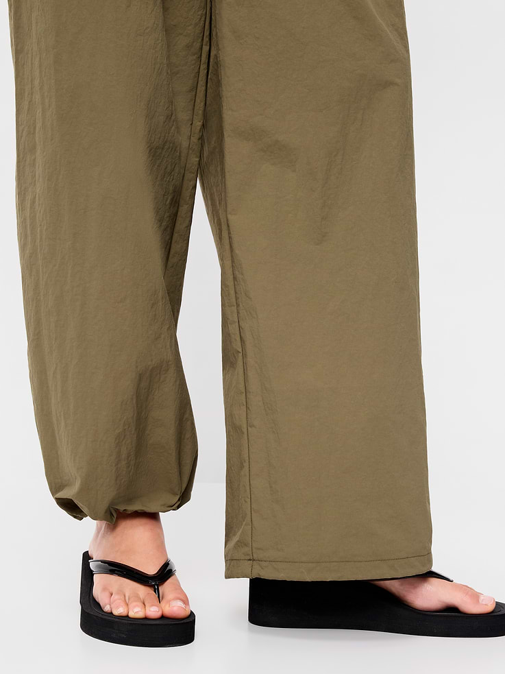 Image number 5 showing, Mid-Rise Woven Utility Pants
