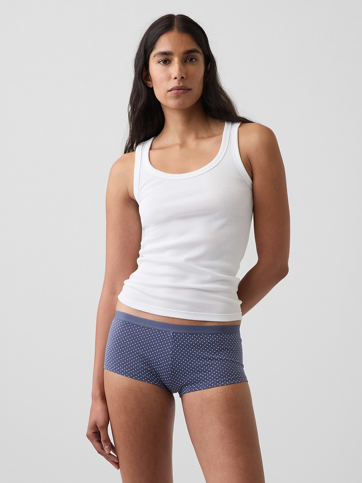 Image number 1 showing, SoftMade Organic Stretch Cotton Shorty