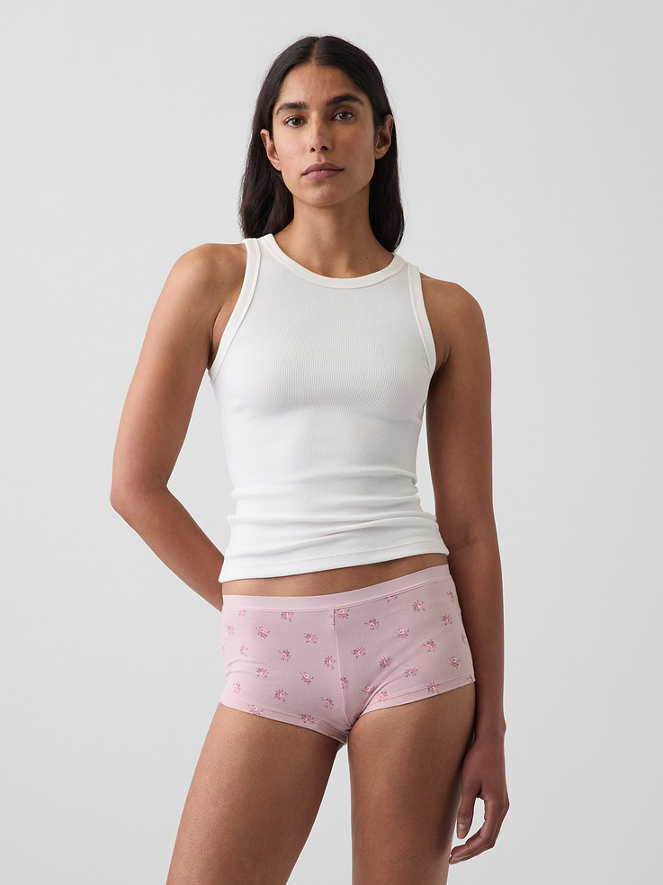 Image number 1 showing, SoftMade Organic Stretch Cotton Shorty