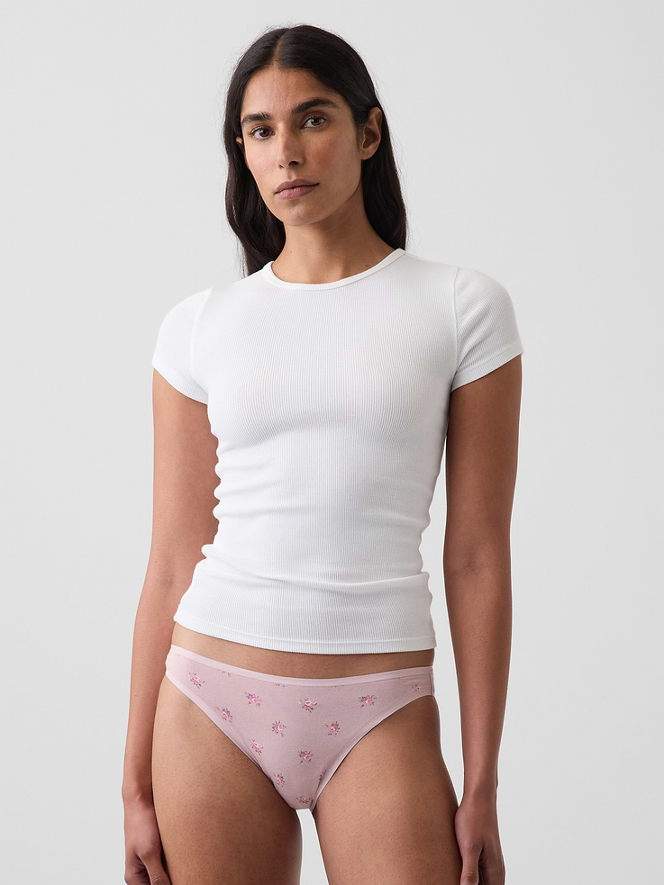 Image number 1 showing, SoftMade Organic Stretch Cotton Cheeky