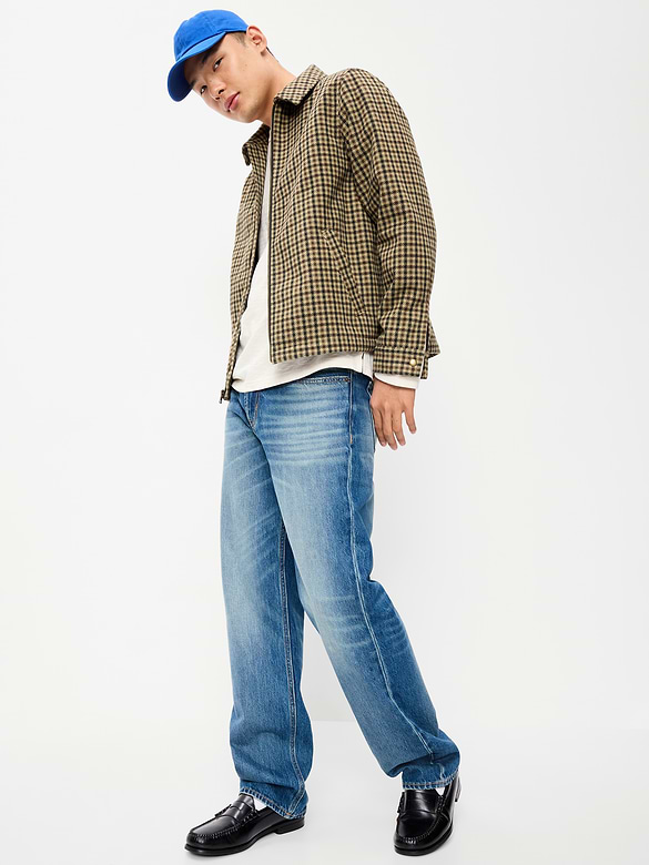 Relaxed Harrington Jacket
