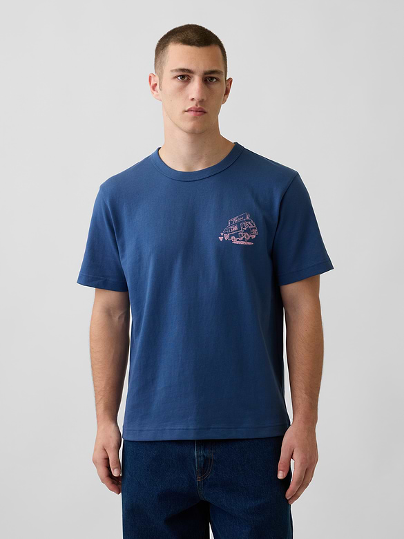 California Taco Truck Heavyweight Graphic T-Shirt