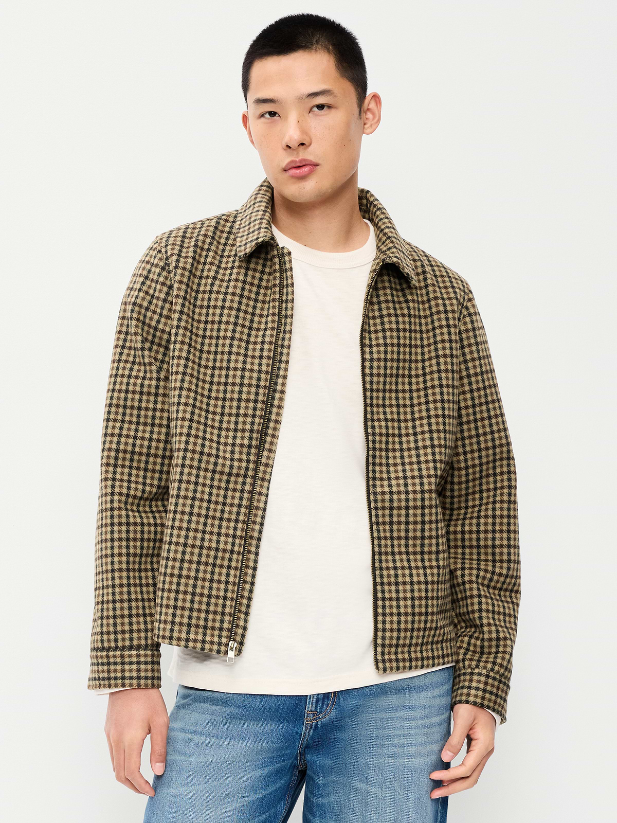 Relaxed Harrington Jacket