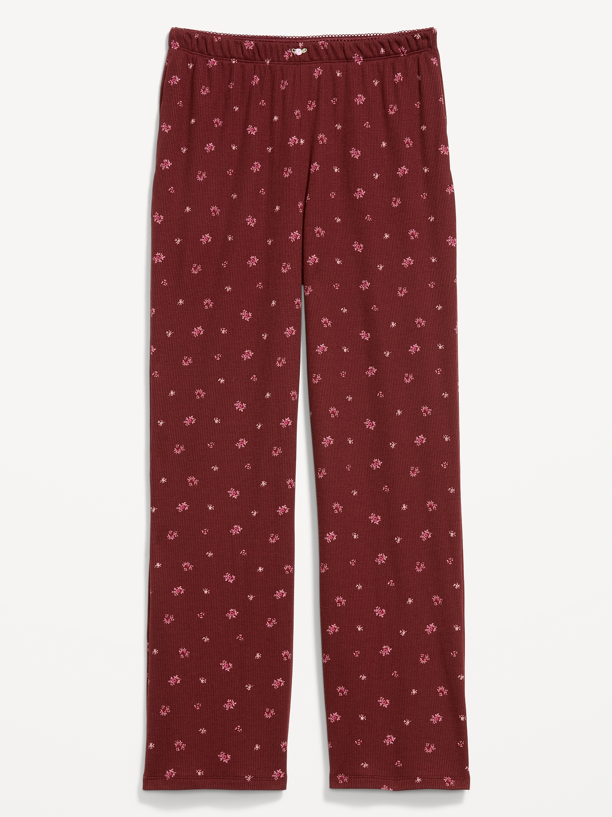 Waffle-Textured Pajama Pants | Old Navy