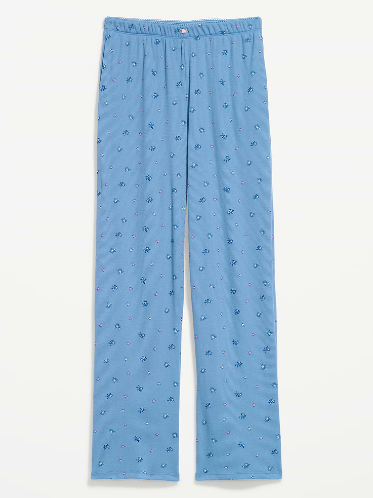 Image number 4 showing, Waffle-Textured Pajama Pants